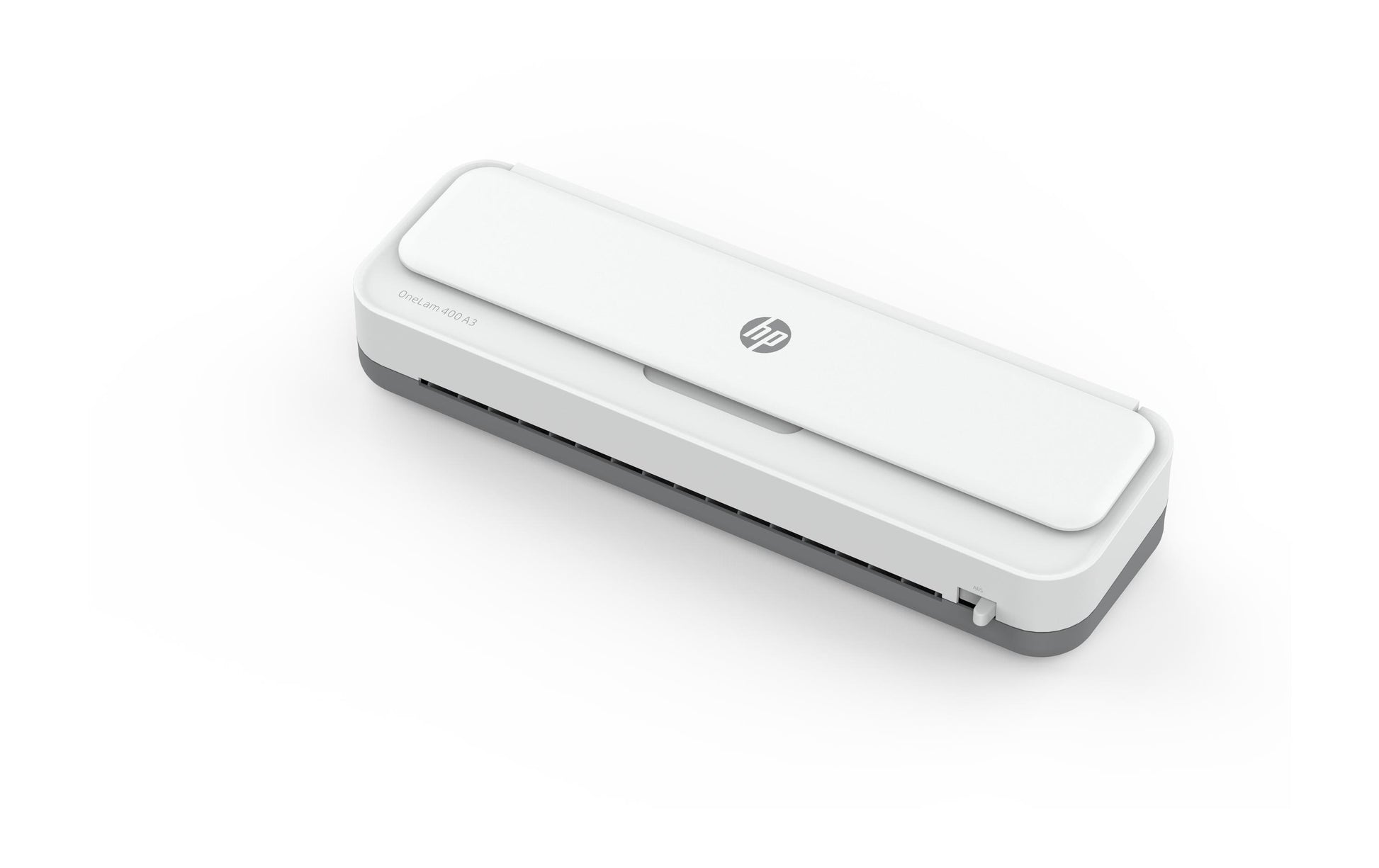 HP OneLam 400 Laminiergerät A3 – 2-Rollen, 75–125 µm, Kaltlamination, Aufheizzeit 4 Min., 600 mm/min, Weiss
