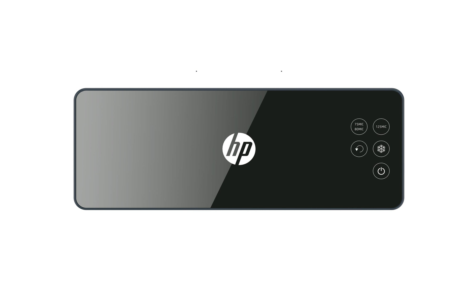 HP Pro 600 Laminiergerät A4 – 2 Rollen, 75–125 µm, Kaltlamination, 1 Min. Aufheizzeit, 600 mm/min, Schwarz