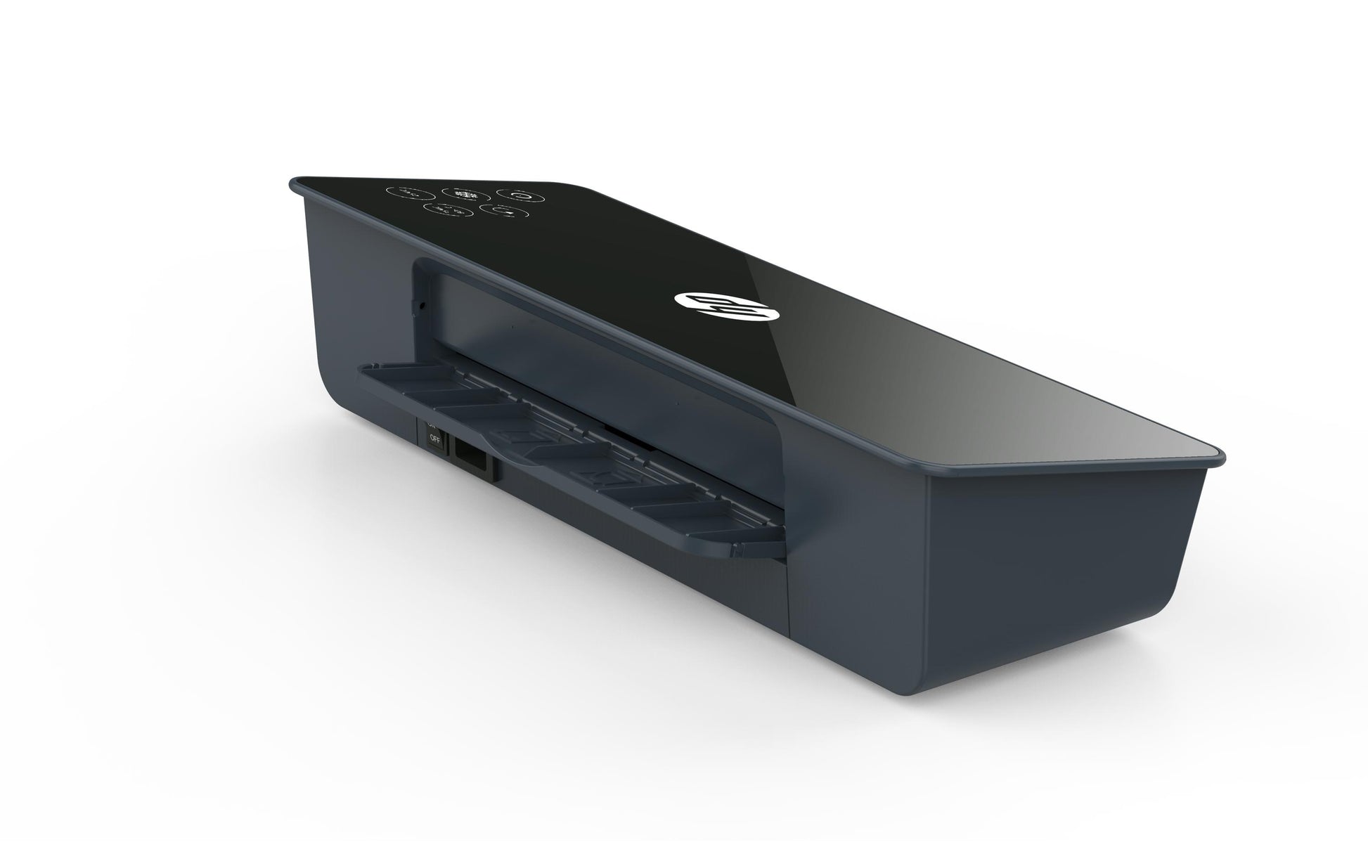 HP Pro 600 Laminiergerät A4 – 2 Rollen, 75–125 µm, Kaltlamination, 1 Min. Aufheizzeit, 600 mm/min, Schwarz