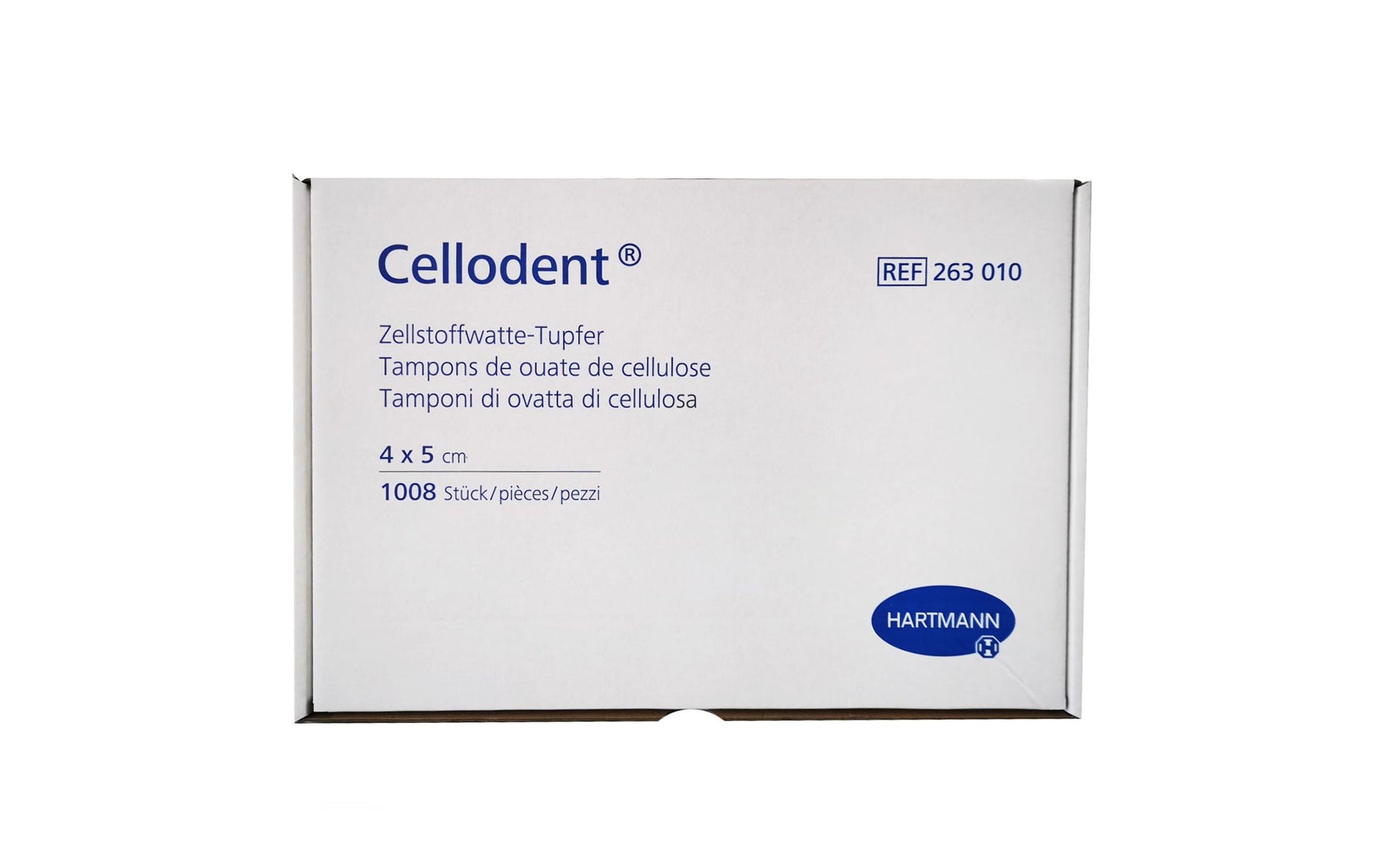Hartmann Cellodent Kompressen – 40 × 50 mm, 1'008 Stück, unsteril