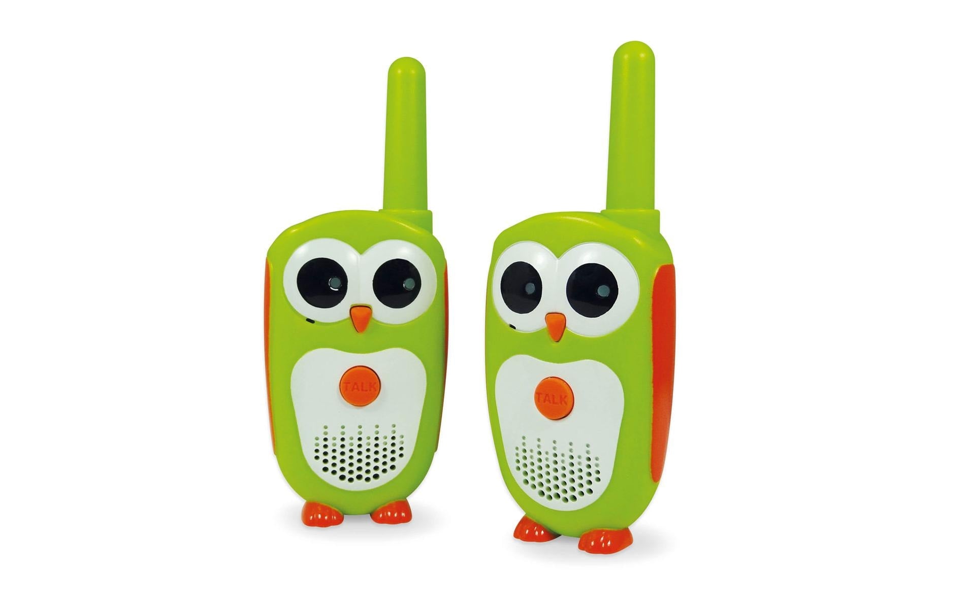 Buki Walkie-Talkie Junior – 2 km Reichweite – 2 Stück – ab 4 Jahren – Grün/Orange
