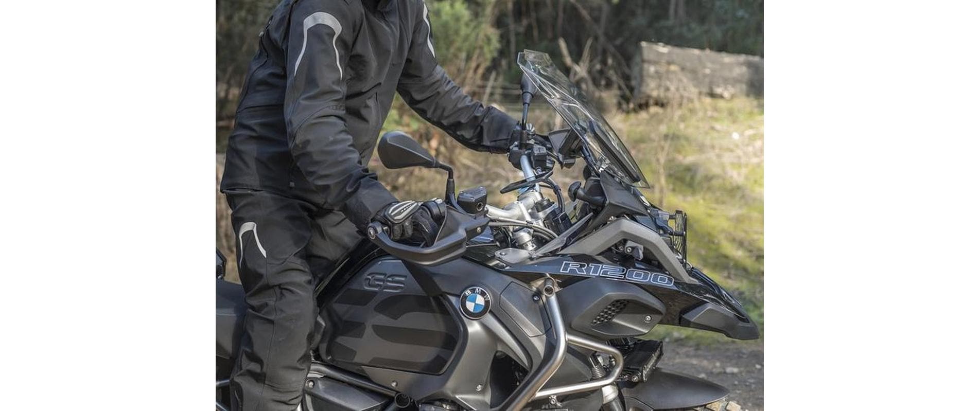 Quad Lock QLM-HBR – Fahrrad-/Motorrad-Halterung – Lenker – für Smartphones (Universal) – Schwarz/Blau