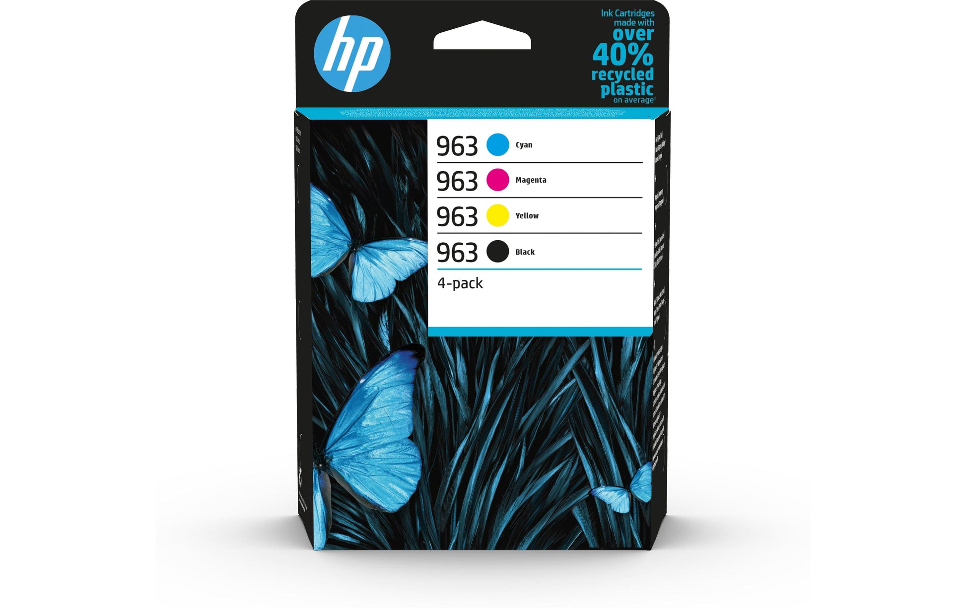 HP Tintenpatronen-Multipack 963, CMYK, 4er-Pack