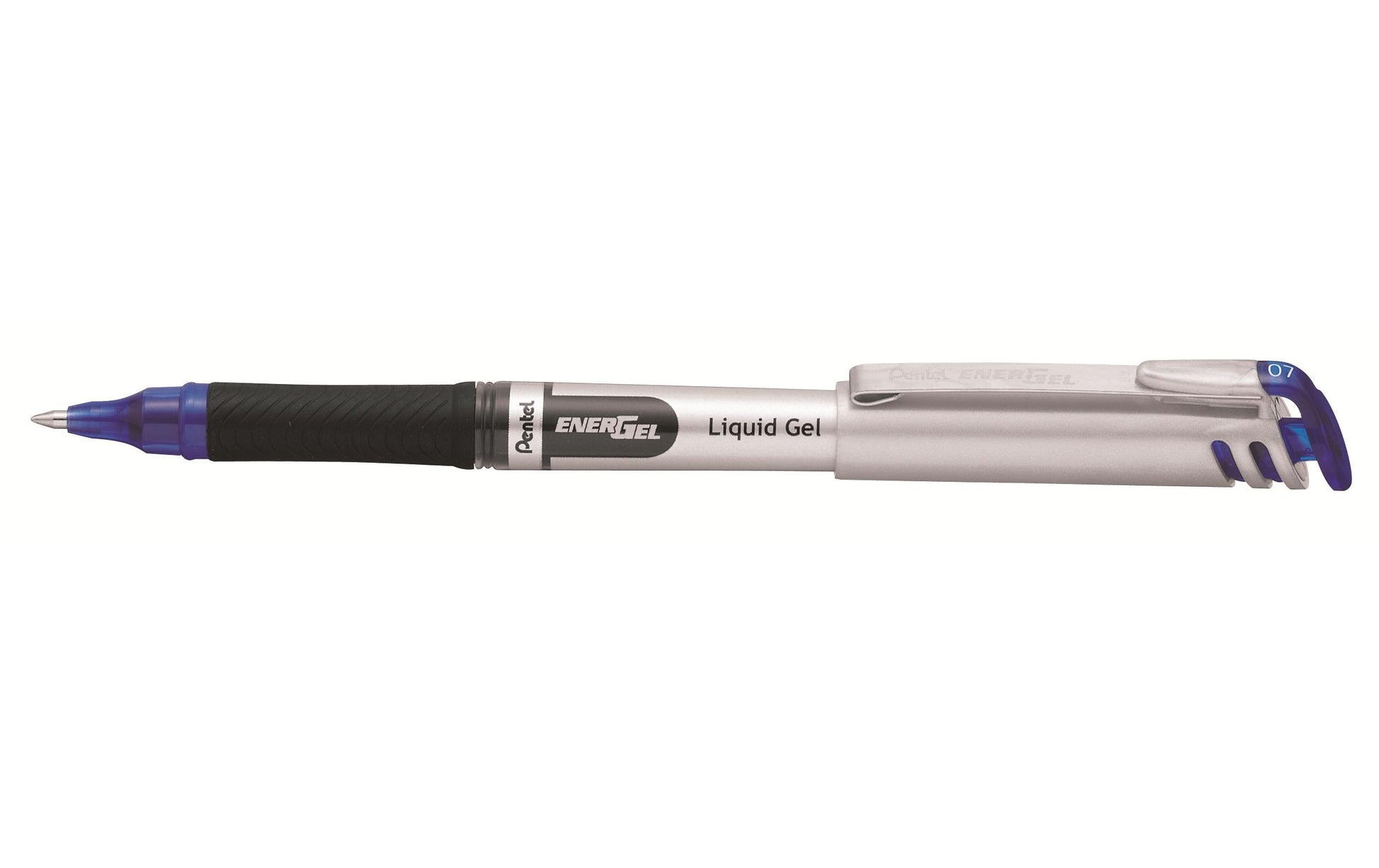 Pentel EnerGel Gelschreiber – blau, 0,7 mm, schnelltrocknend, Kappe