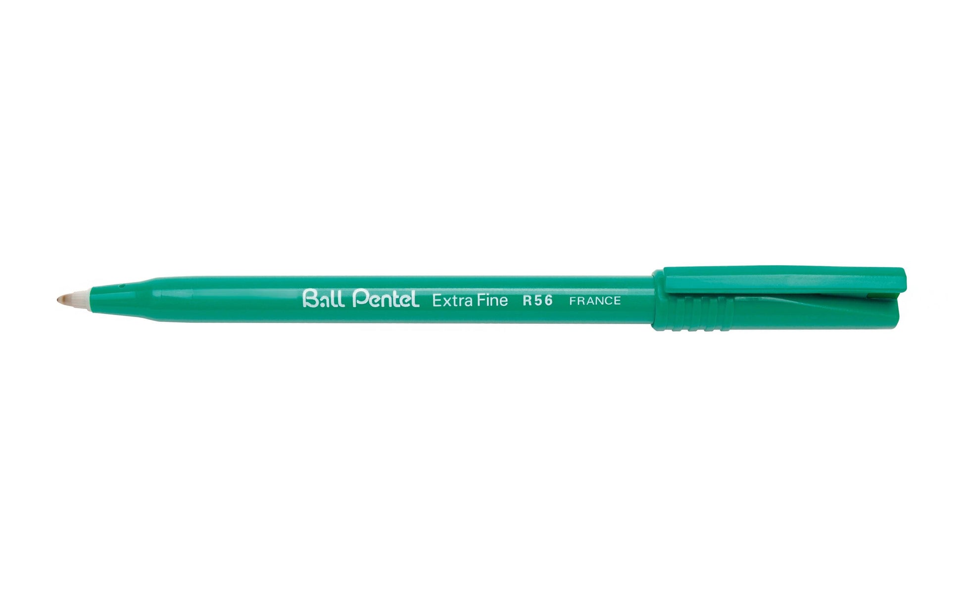 Pentel Ball Extra Fine – Tintenroller, mit Kappe, 0,6 mm, Grün