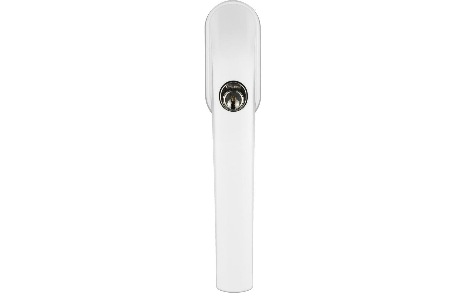 ABUS FG300 Fenstergriff – Aluminium, Sicherheitsstufe 5, Schlüssel, Weiss