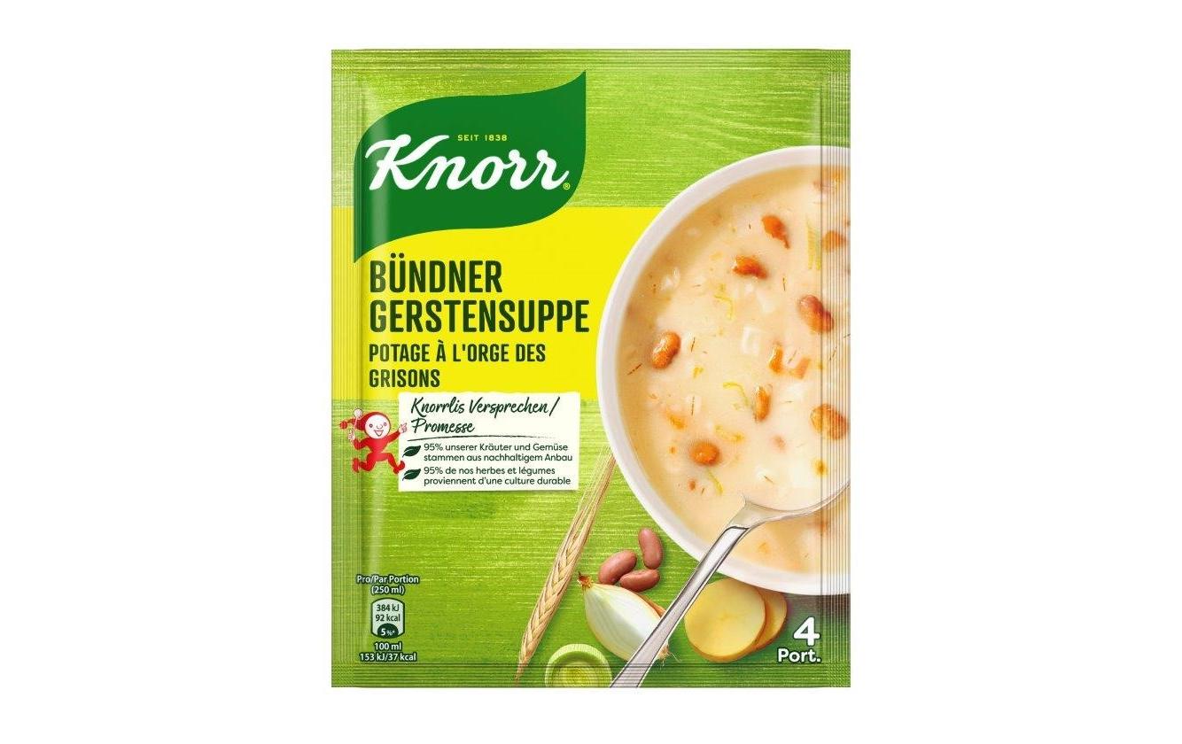 Knorr Bündner Gerstensuppe Beutel – 108 g