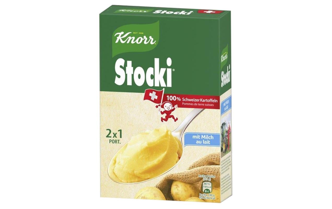 Knorr Kartoffelstock mit Milch, glutenfrei, Box – 86 g