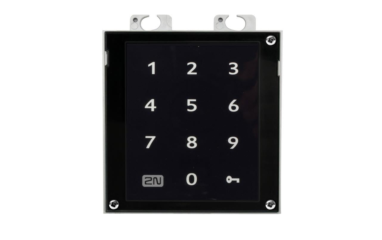 2N Tastatur Access Unit 2.0 Touch – 108×45×131 mm, schwarz, IP54