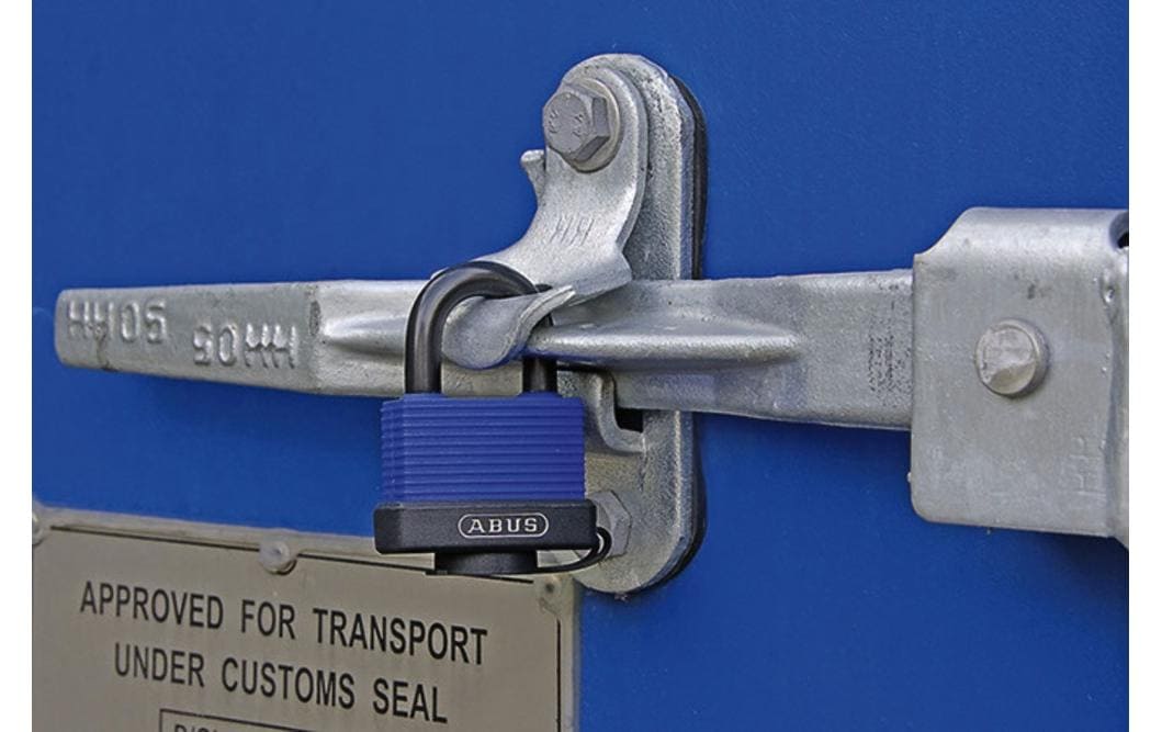 ABUS 70IB/45 vs. Mechanisches Vorhängeschloss – Messing, Bügel 24×20 mm, Ø8 mm, Aussen, Blau