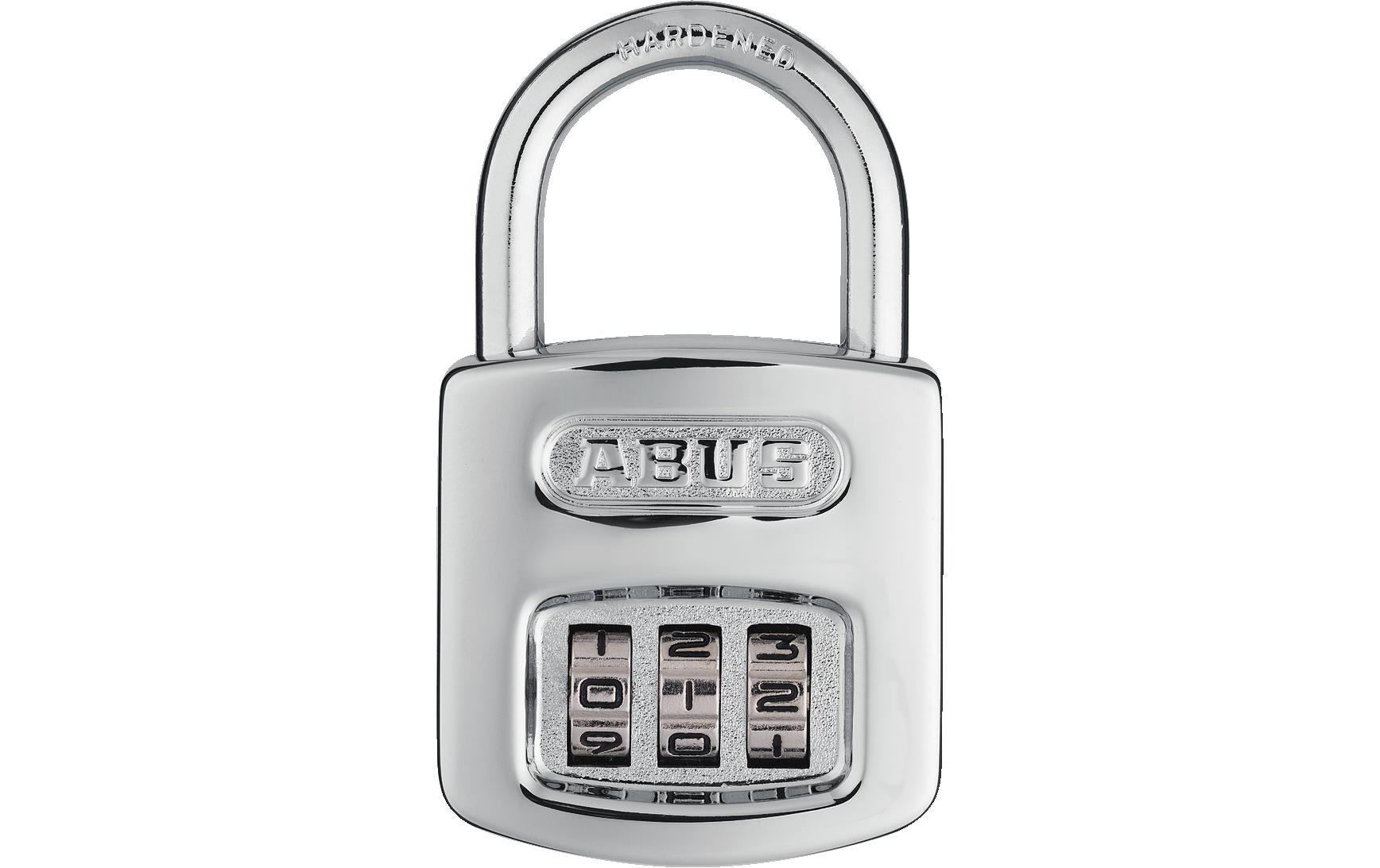 ABUS 160/40 B/DFNLI Kombinationsschloss – 3-stellig, Gehärteter Stahl, Aussen, Silber
