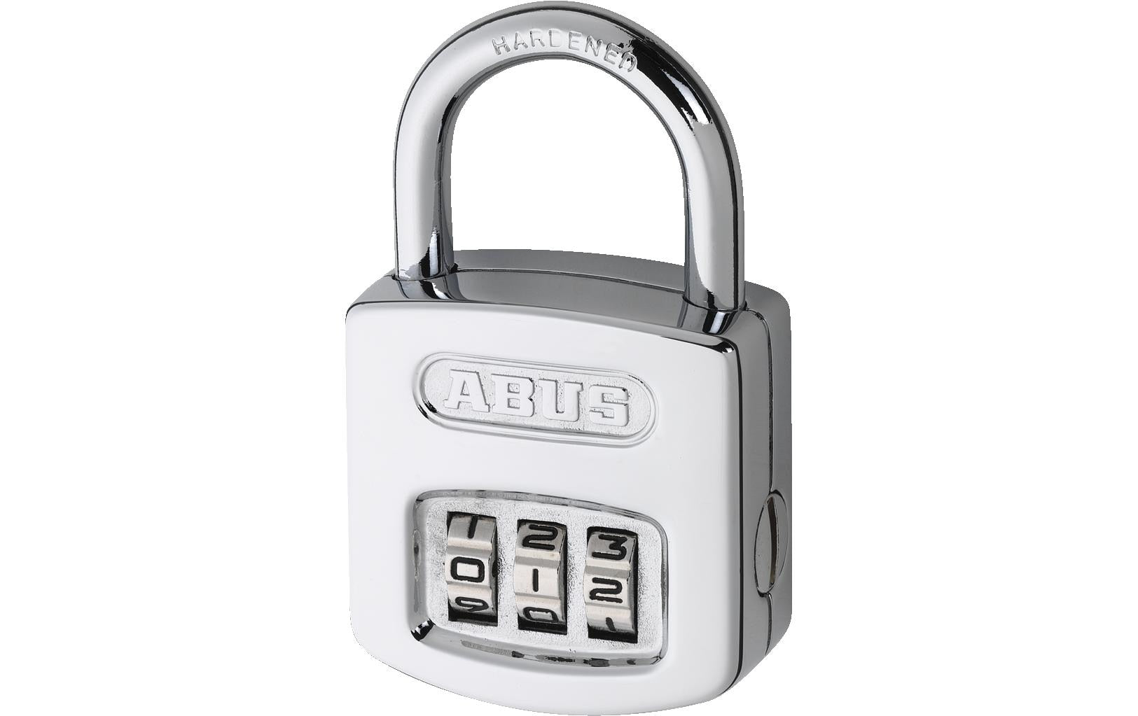 ABUS 160/40 B/DFNLI Kombinationsschloss – 3-stellig, Gehärteter Stahl, Aussen, Silber