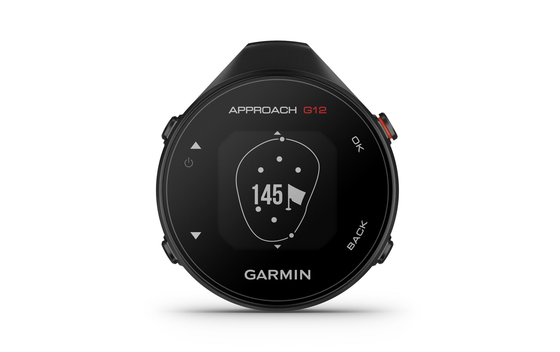 Garmin Approach G12 – GPS Navigation, IPX7, 30 h GPS Betrieb, Schwarz, 25,1 g, 45,8 × 12,4 × 53,1 mm