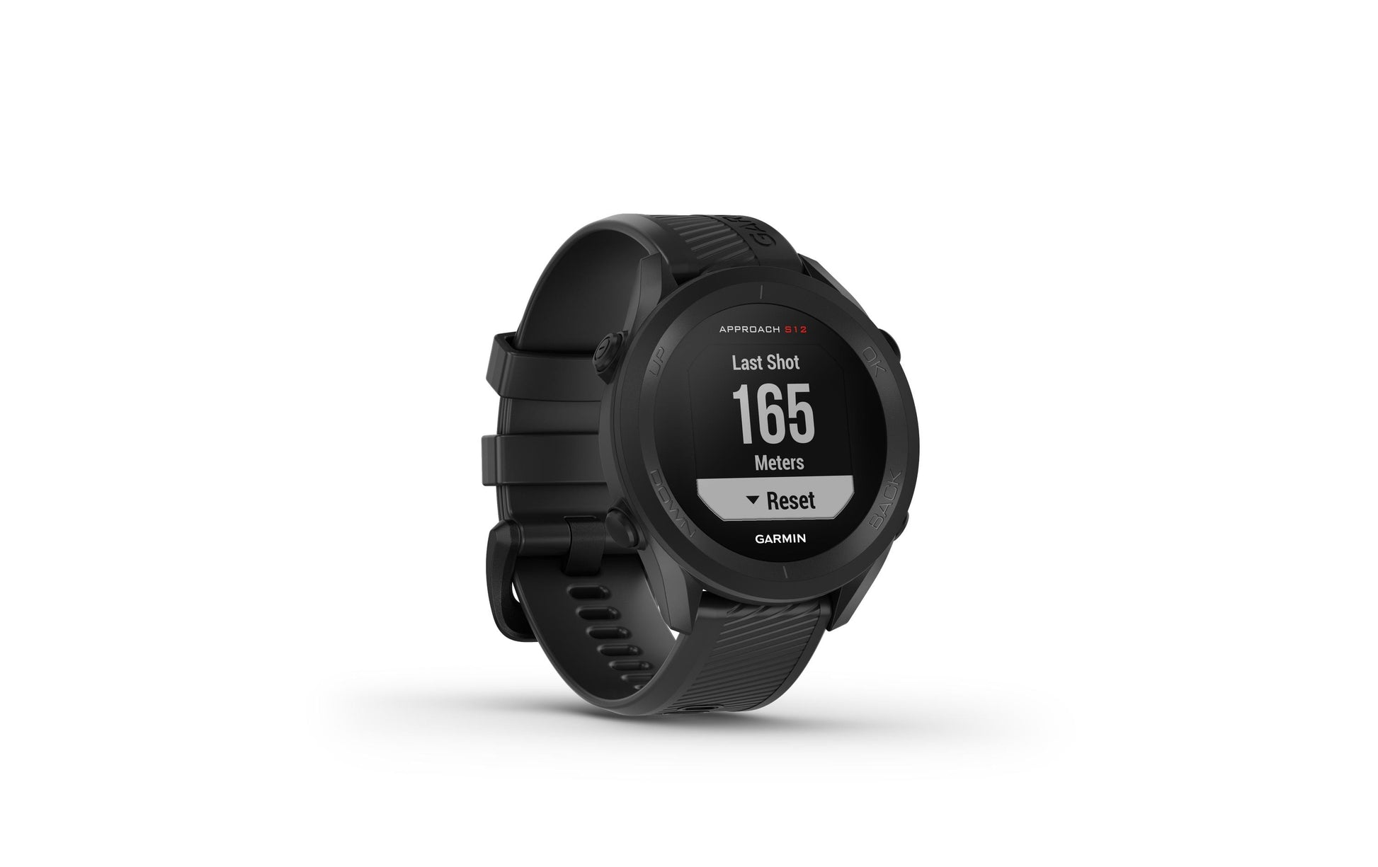 Garmin Approach S12 – GPS-Smartwatch – 43 mm, 1,3", GPS, Bluetooth, MIP, Schwimmen, Schwarz, Universalgrösse