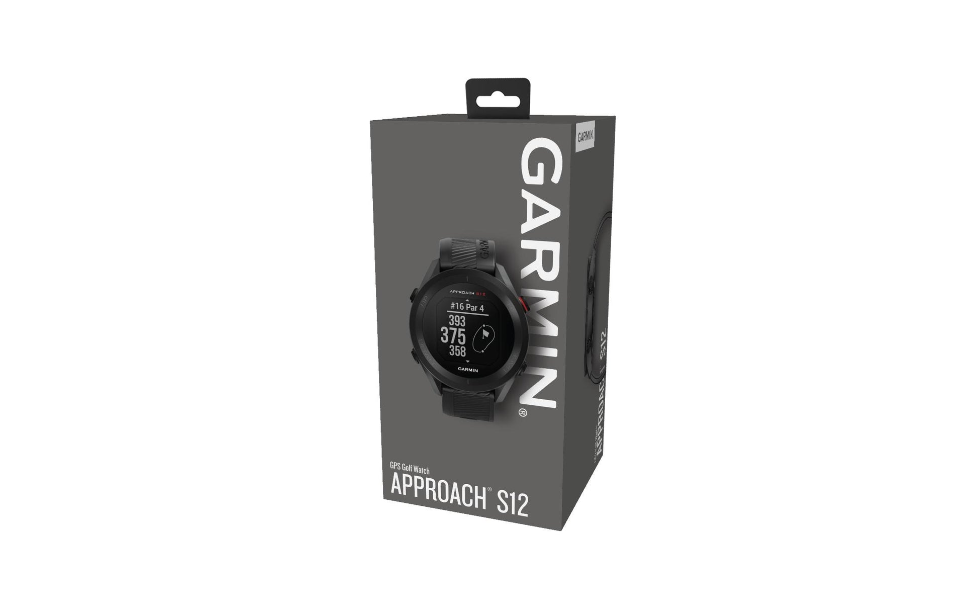 Garmin Approach S12 – GPS-Smartwatch – 43 mm, 1,3", GPS, Bluetooth, MIP, Schwimmen, Schwarz, Universalgrösse