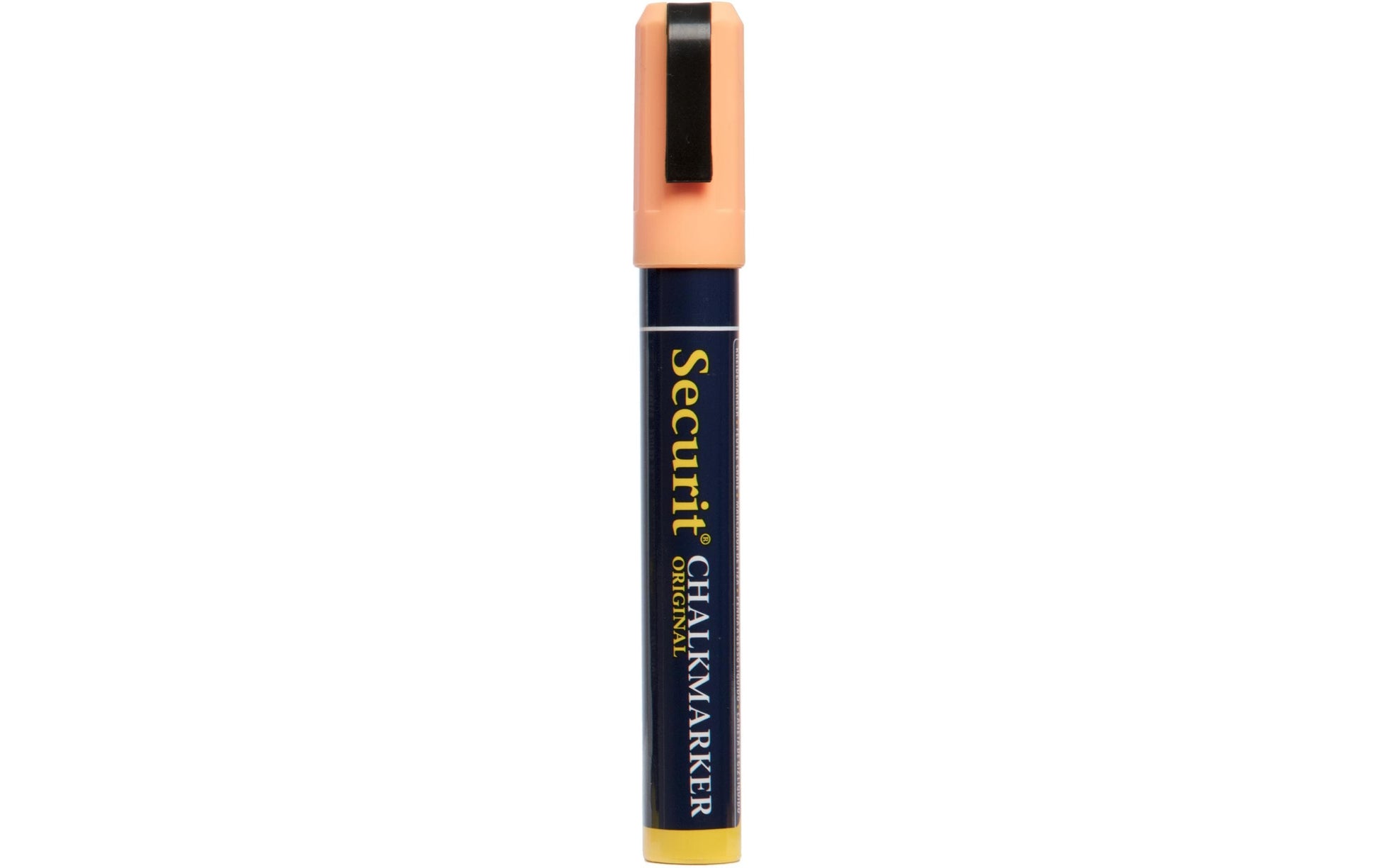 Securit SMA510 Kreidemarker – 2–6 mm – Orange, für Glas und andere glatte Oberflächen