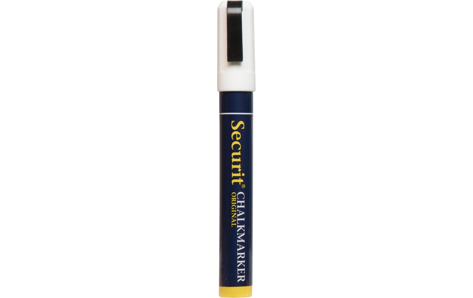 Securit SMA510 Kreidemarker – 2–6 mm – Weiss, für Glas/Tafel/Metall