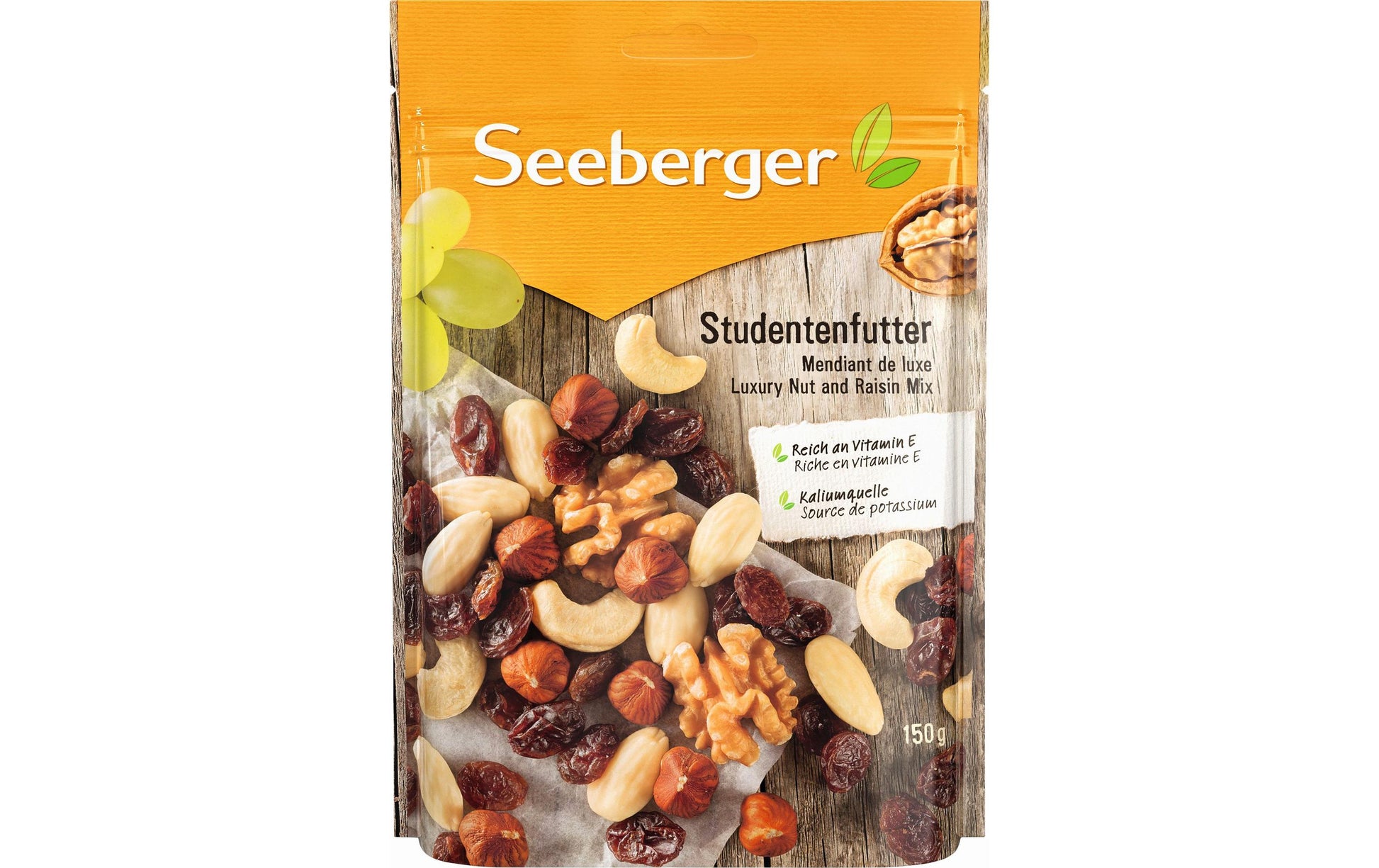 Seeberger Studentenfutter Nüsse & Kerne – 150 g