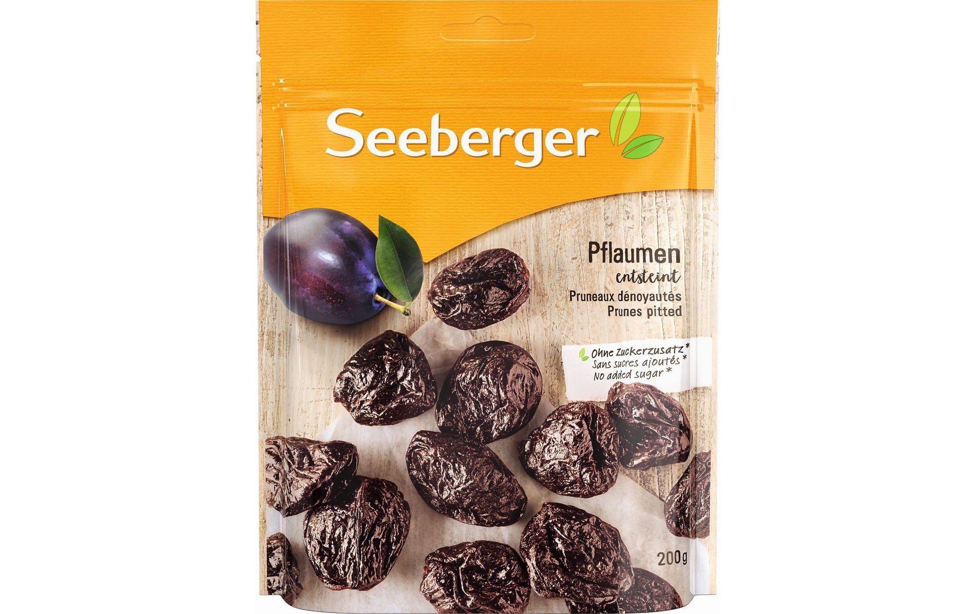 Seeberger Entsteinte Pflaumen – 200 g