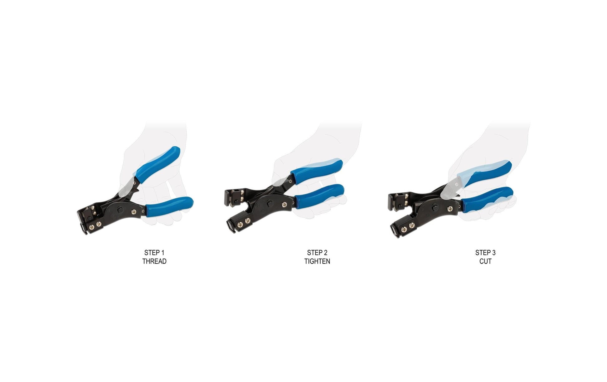 DeLOCK Kabelbinderzange – 160 mm – für Kabelbinder bis 9 mm