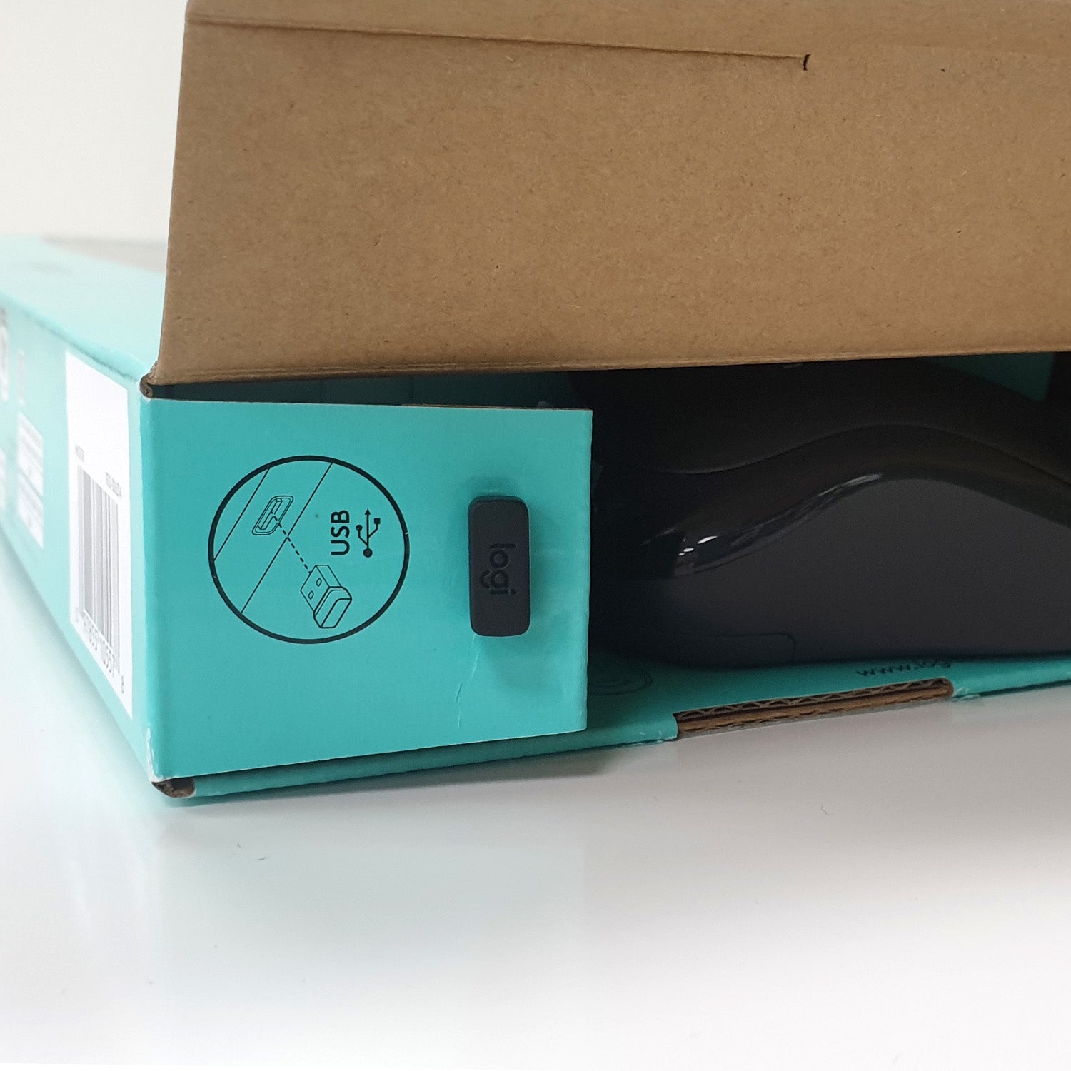 Logitech MK270 – Tastatur- und Maus-Set – 2,4 GHz USB-A (Unifying-Empfänger) – QWERTY (US-INT) – Schwarz/Silber