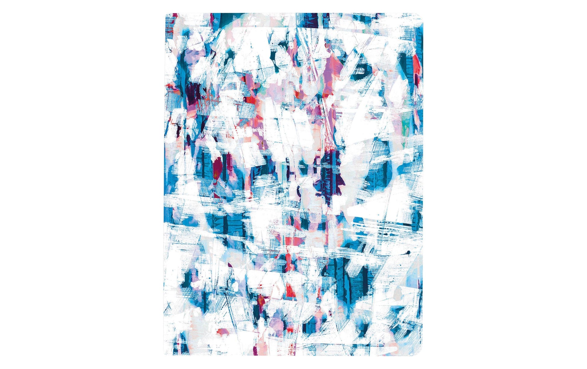 nuuna Notizbuch, A5, 256 Seiten – blau, rot, rosa, weiss