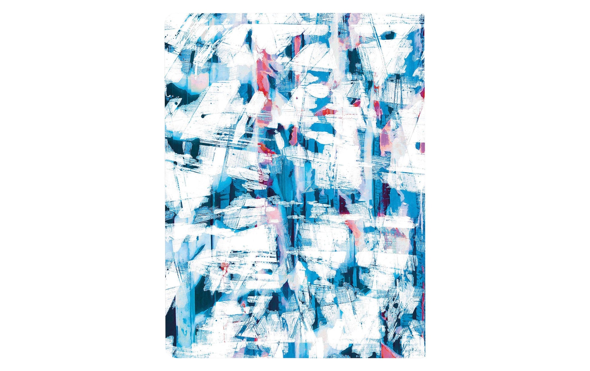 nuuna Notizbuch, A5, 256 Seiten – blau, rot, rosa, weiss