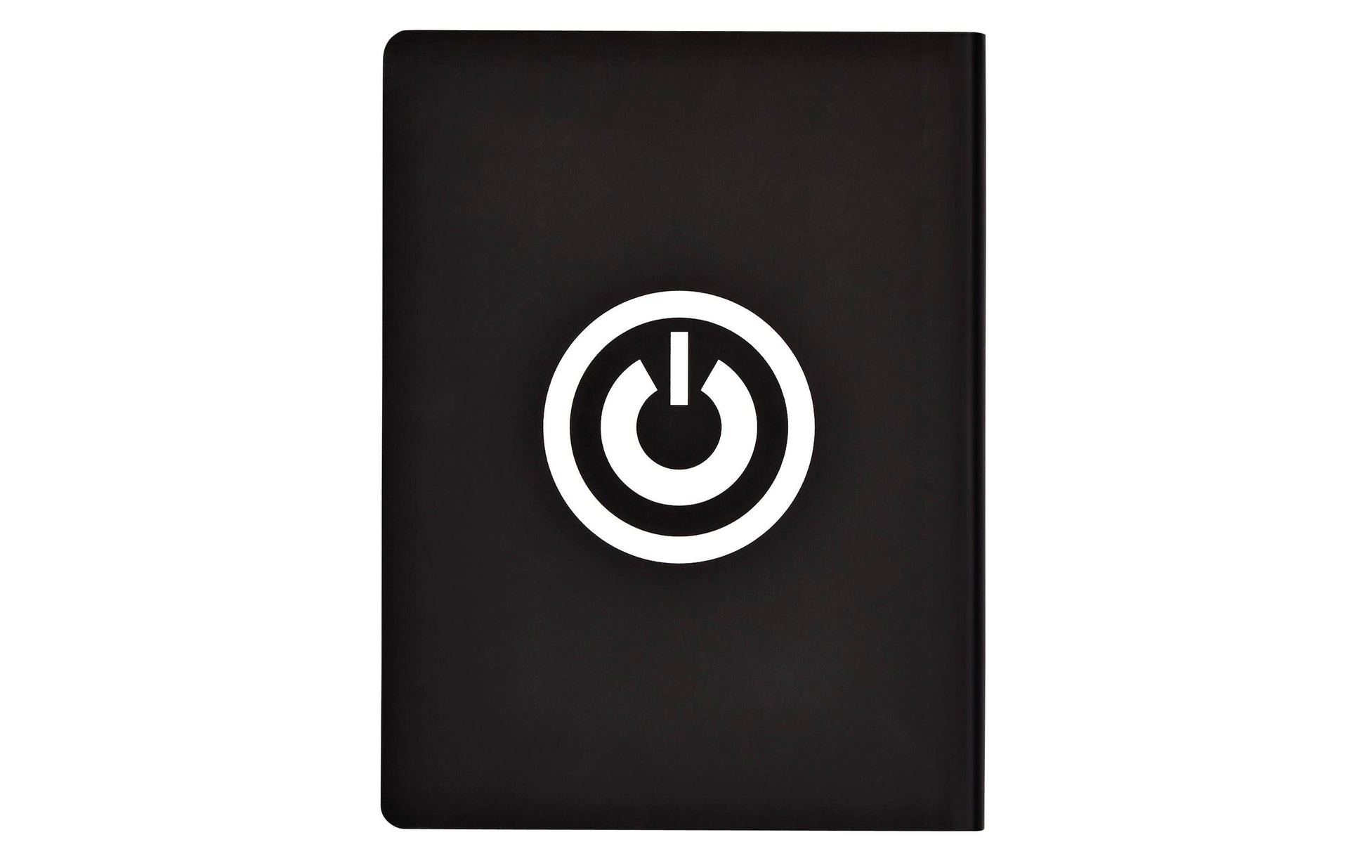 nuuna Notizbuch – 165 × 220 mm – 120 g/m² – Softcover, Fadenheftung, abgerundete Kanten, Lederumschlag, Weiss