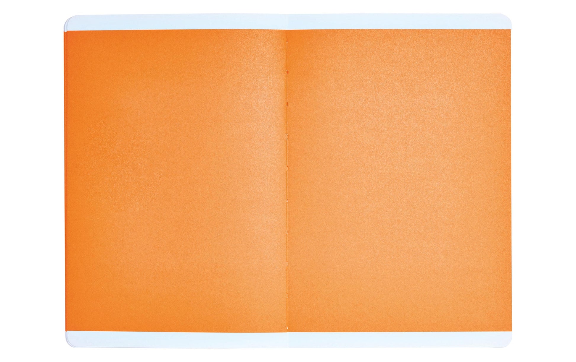 Nuuna Notizbuch – A5 – 176 Blatt – 120 g/m² – Softcover, nummerierte Seiten, Gummiband – grau/orange/weiss