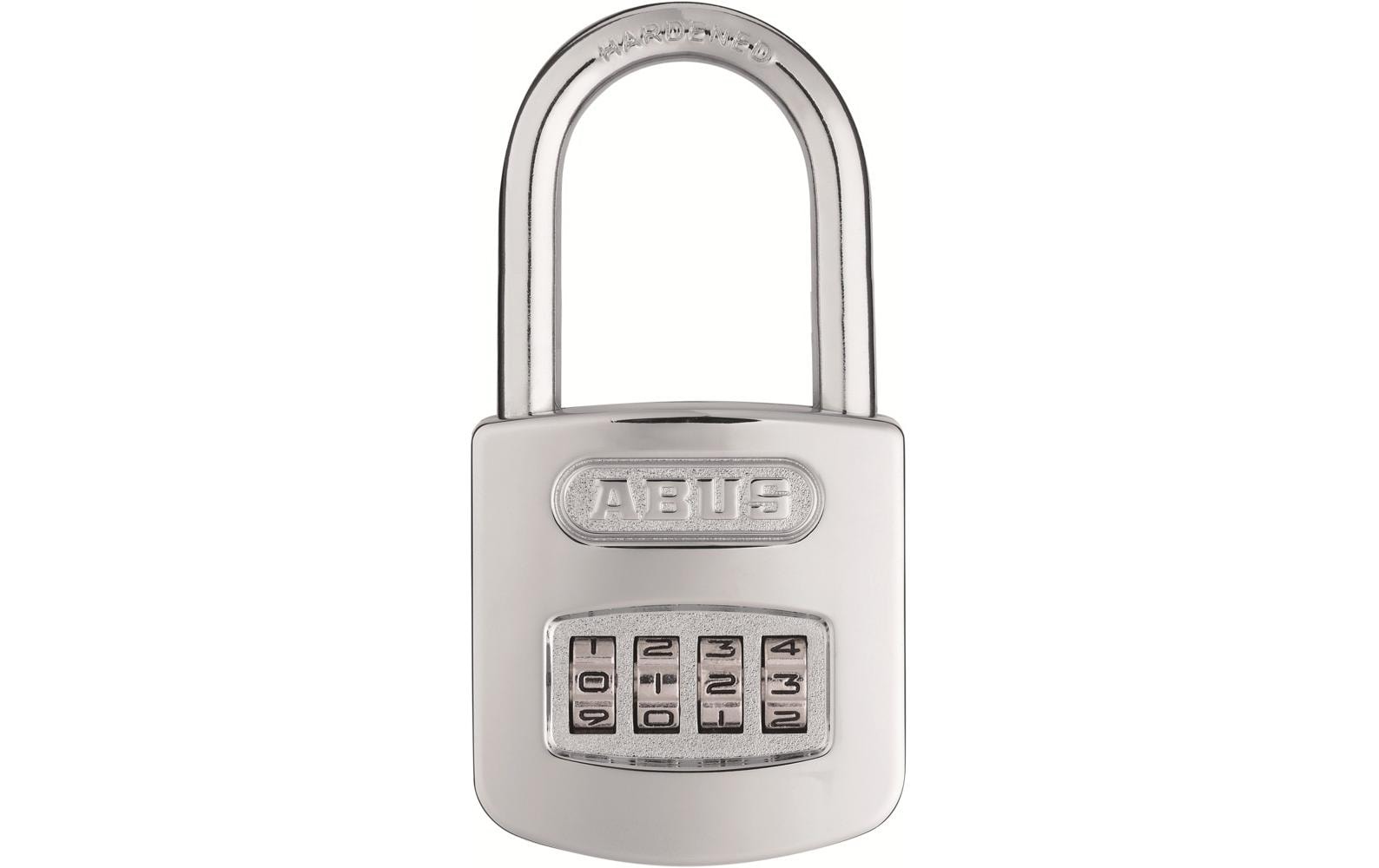 ABUS 160/50HB50 Mechanisches Vorhängeschloss – Stahl, Bügel 47×29 mm, Ø8 mm, Sicherheitsstufe 6, Aussen