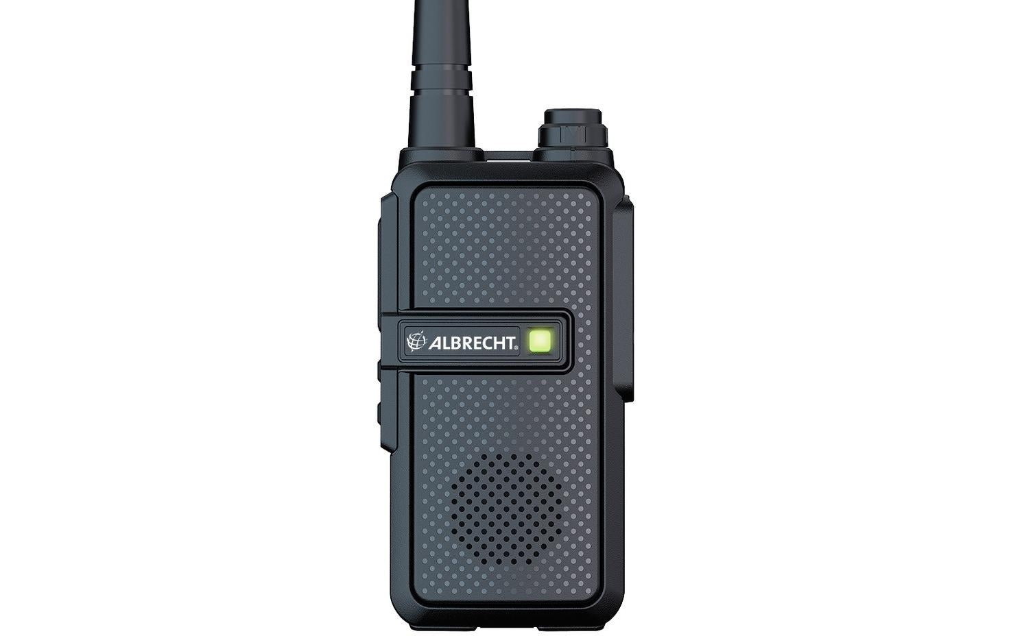 Albrecht Tectalk Worker 3 – Funkgerät, 16 Kanäle, Reichweite bis 10 km, 2200 mAh, Spritzwassergeschützt