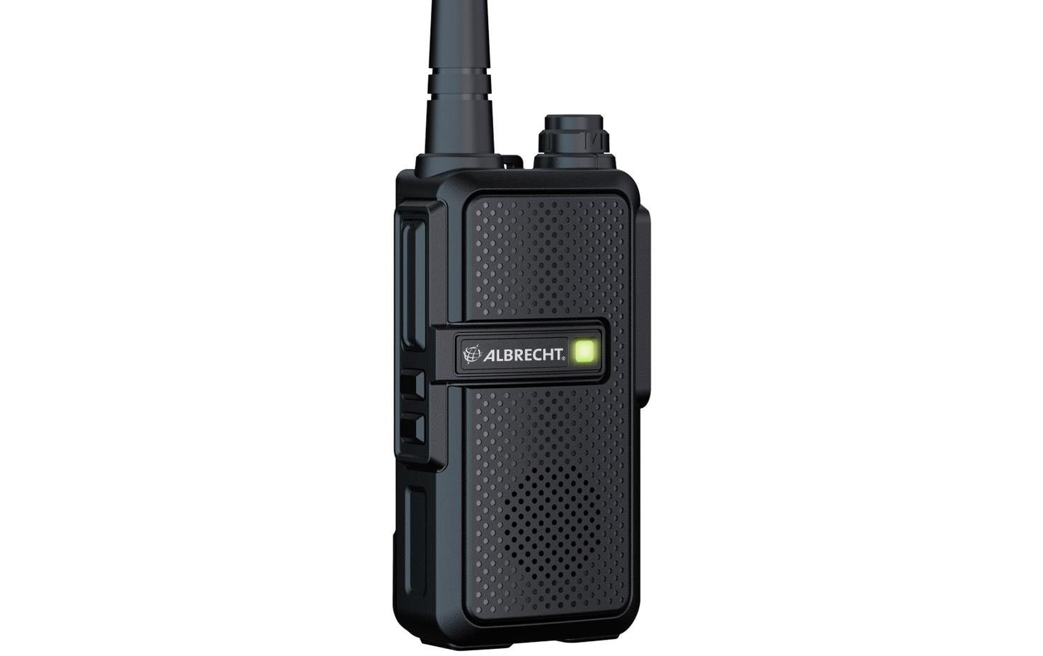 Albrecht Tectalk Worker 3 – Funkgerät, 16 Kanäle, Reichweite bis 10 km, 2200 mAh, Spritzwassergeschützt
