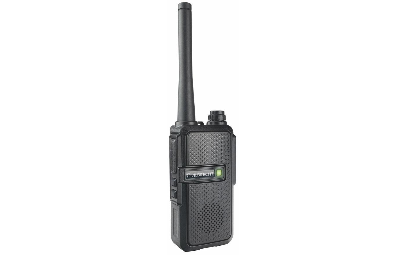 Albrecht Tectalk Worker 3 – Funkgerät, 16 Kanäle, Reichweite bis 10 km, 2200 mAh, Spritzwassergeschützt