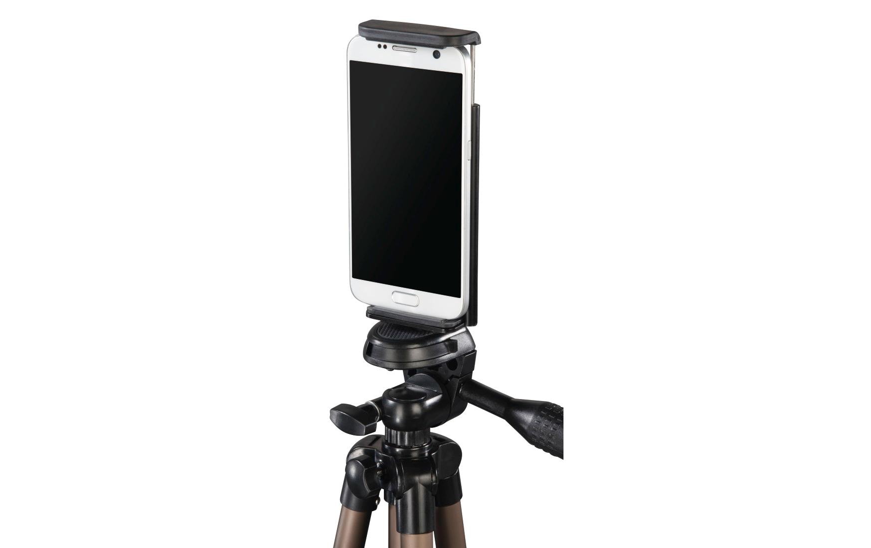 Hama 106 3D Stativ – bis 106 cm, 0,5 kg – für Smartphone/Tablet – Champagner