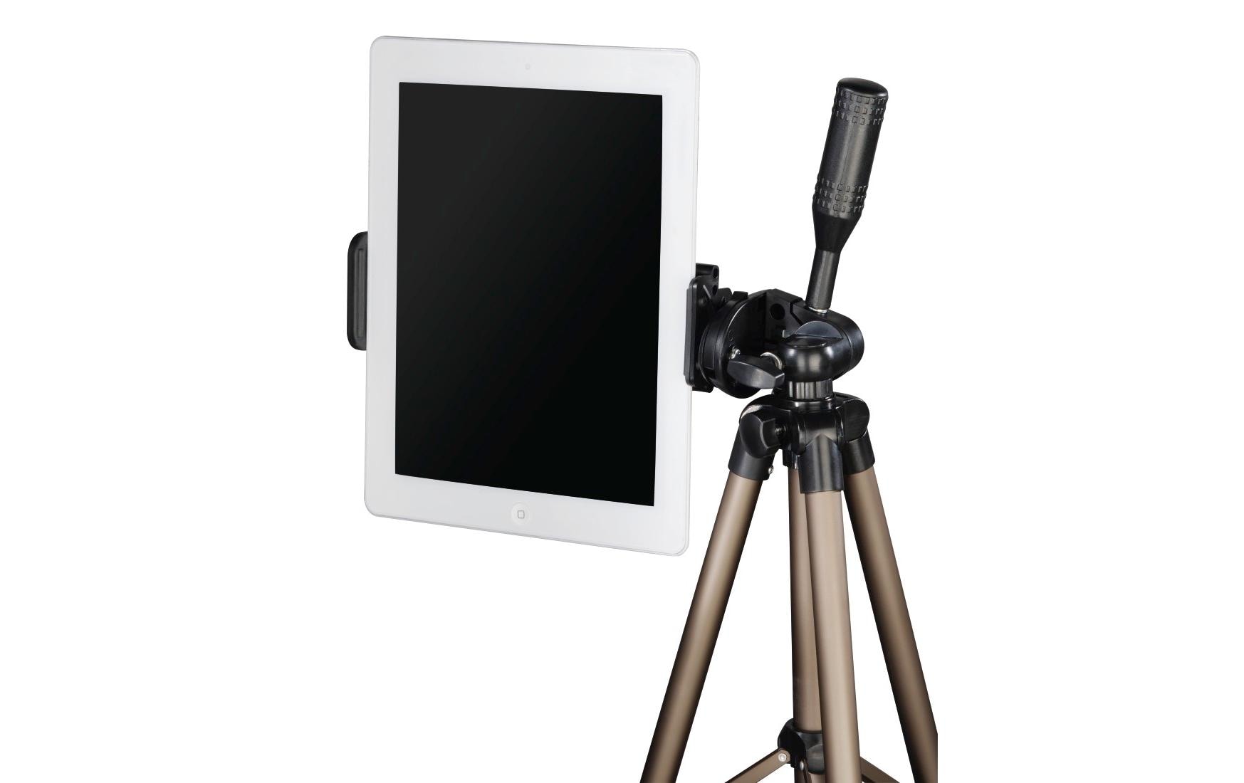 Hama 106 3D Stativ – bis 106 cm, 0,5 kg – für Smartphone/Tablet – Champagner