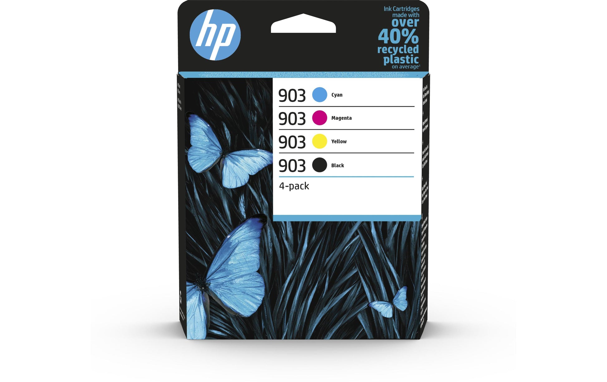HP Tintenpatronen-Multipack 903, CMYK, 4er-Pack – für OfficeJet, Envy, DeskJet und andere