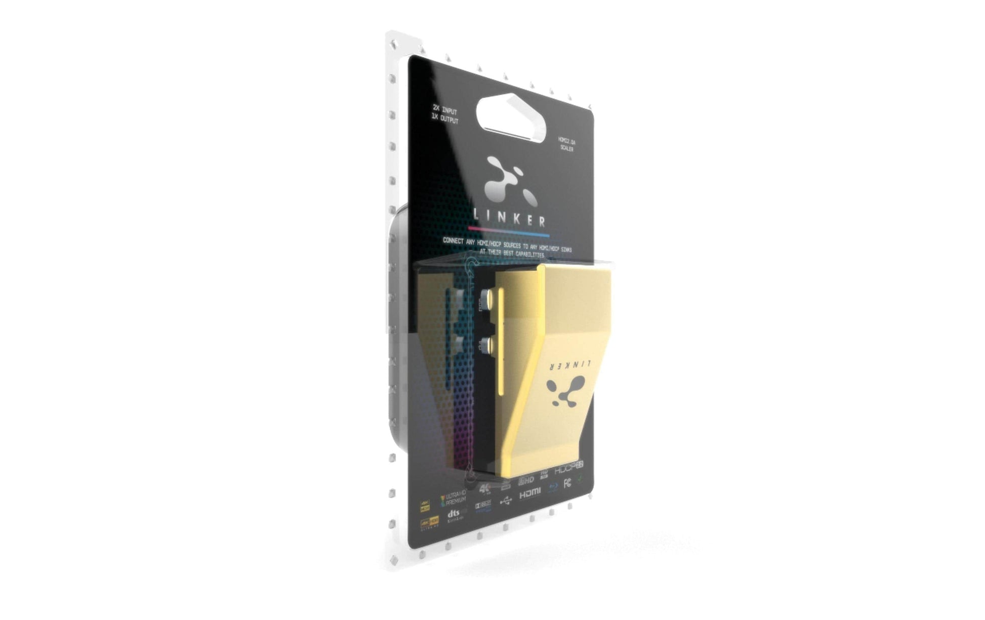 HDFury Linker – HDMI-Switch, 2×1, 4K, Scaler