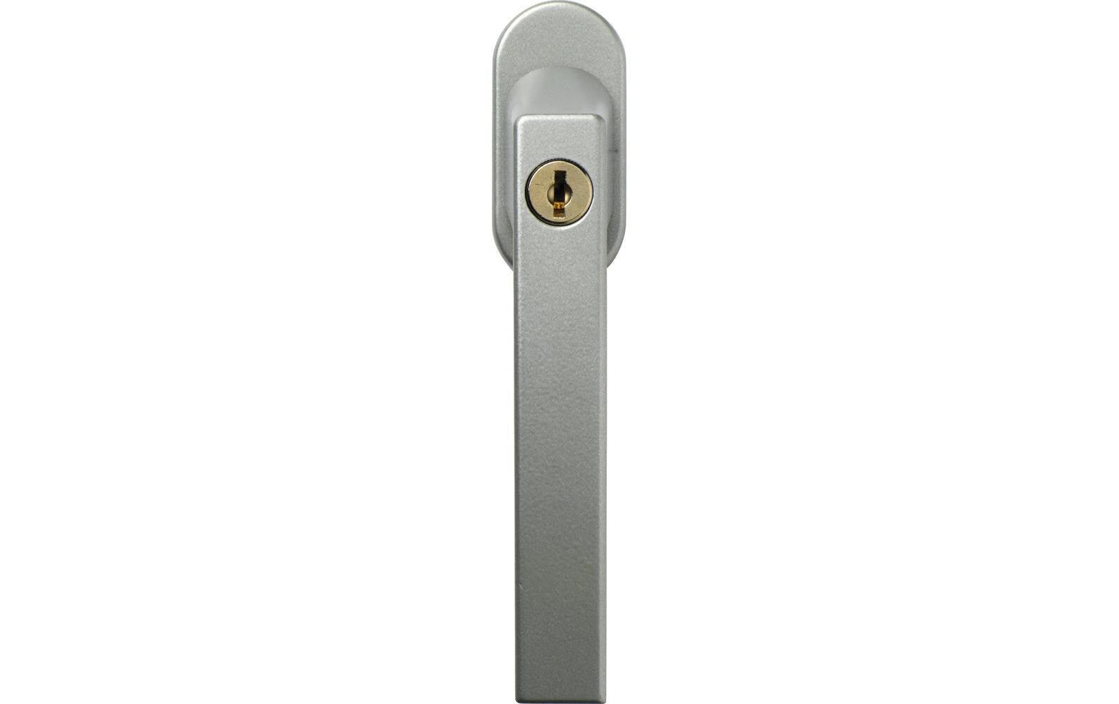 ABUS FG210 S Fenstergriff – Zylinderschloss, Sicherheitsstufe 3, Silber, 3 Stk.