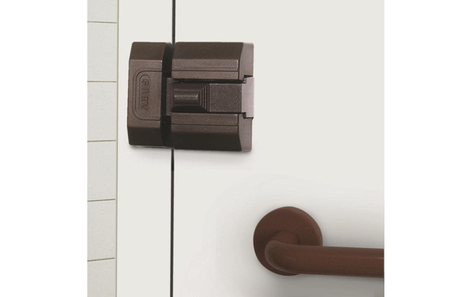 ABUS Fenstersperre (Sicherheitsriegel) – Weiss, Aussen
