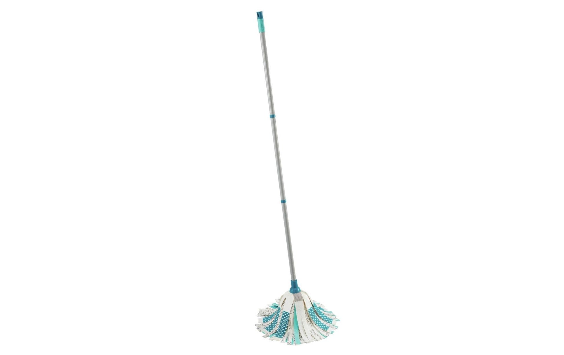 Leifheit Flachwischer Power Mop 3in1 – türkis – Mikrofaser/Viskose
