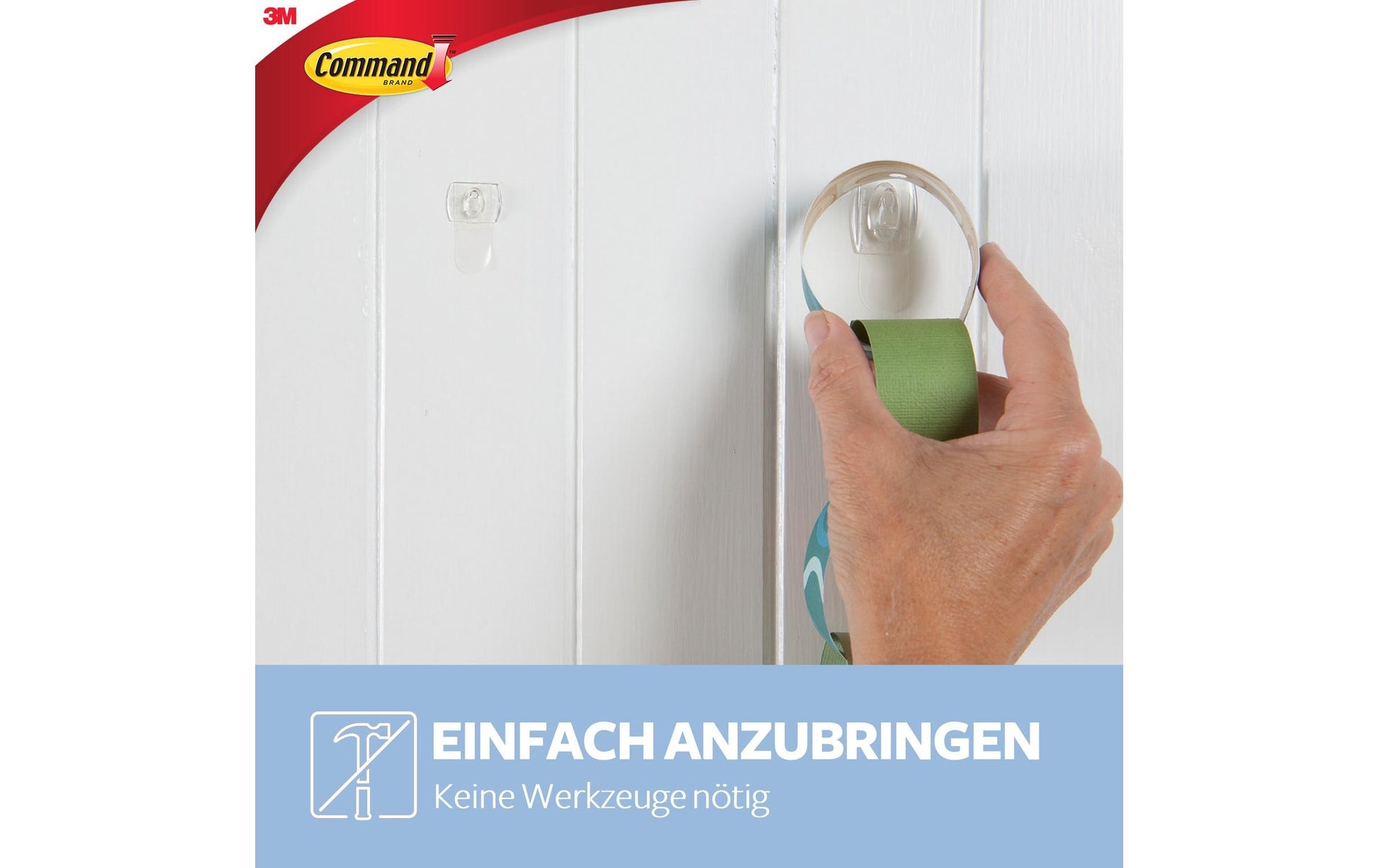 Command 3M Command Mini Haken – transparent – 0,225 kg