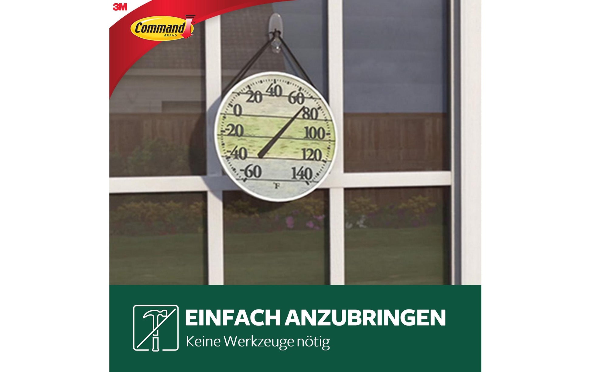 3M Haken – Kunststoff – Transparent – 0,9 kg