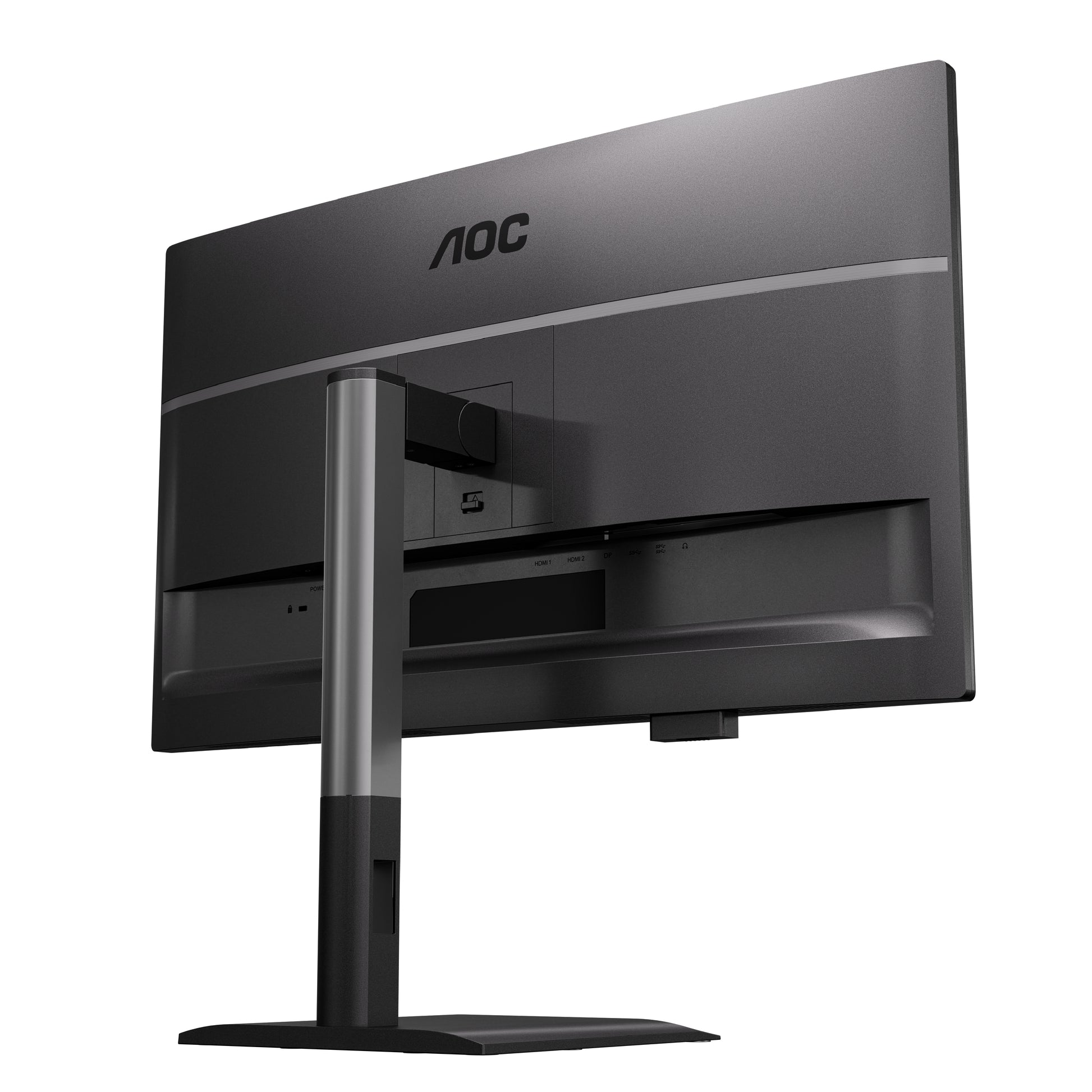 AOC Q27P4U – Monitor, 27", 2560 × 1440 (WQHD), IPS, 120 Hz, 350 cd/m², USB-Hub, Adaptive Sync, Schwarz