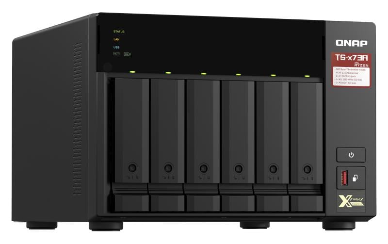 QNAP TS-673A-8G NAS – 6 Bay
