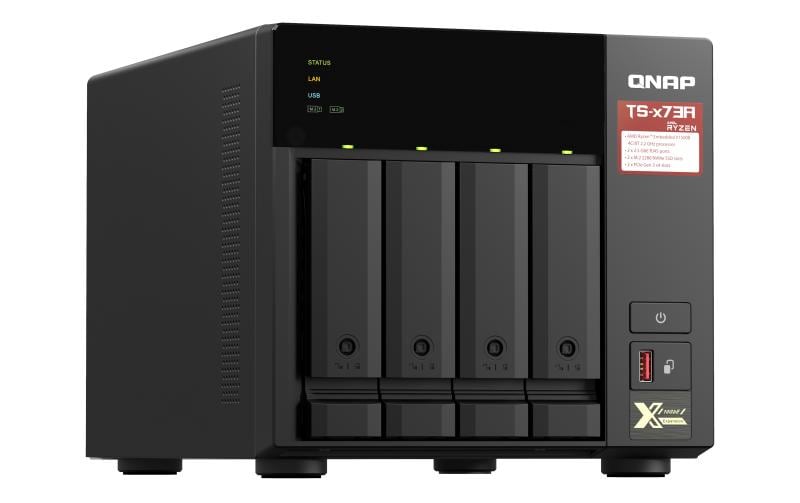 QNAP TS-473A-8G Allgemeines Speichergerät – 4 Bay