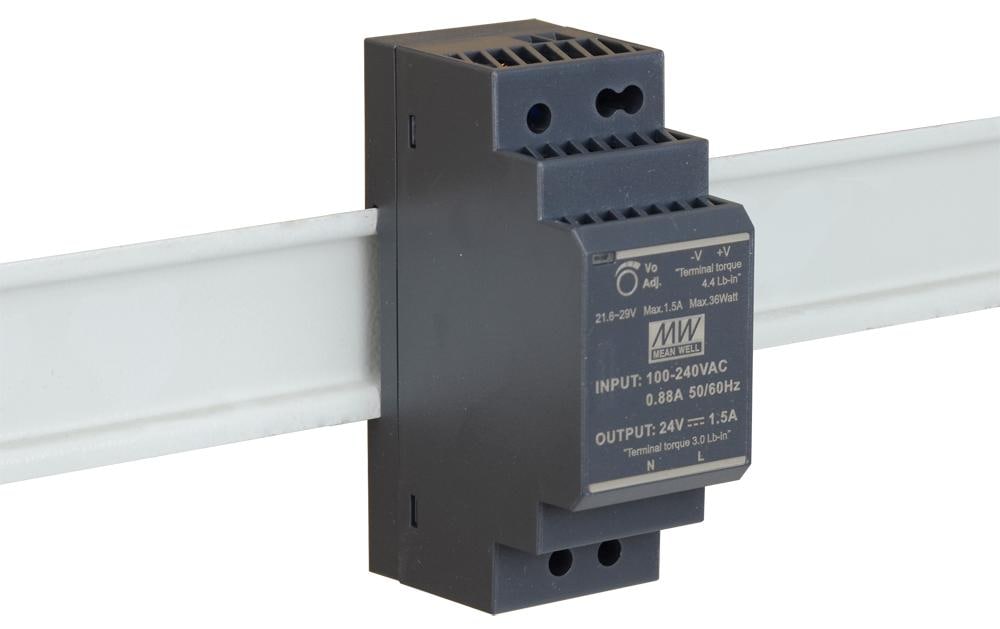 D-Link DIS-H30-24 Netzteil 30 W – Einstellbare DC-Ausgangsspannung – 85–264 V, 47–63 Hz Eingang – Schwarz