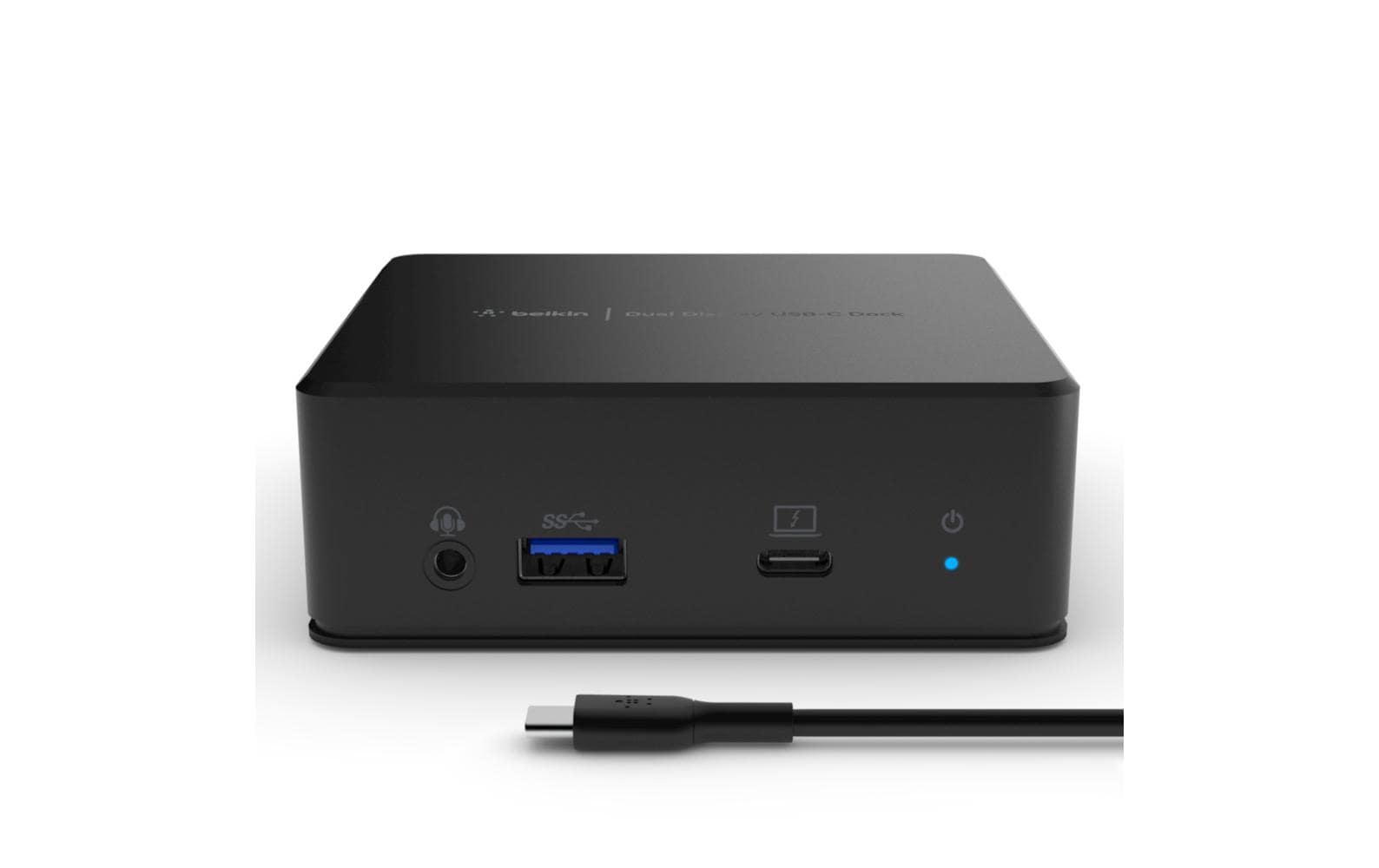 Belkin Dockingstation – USB-C, 2× HDMI, 3× USB-A, 85 W PD, 3,5 mm Audio, für Windows/Mac