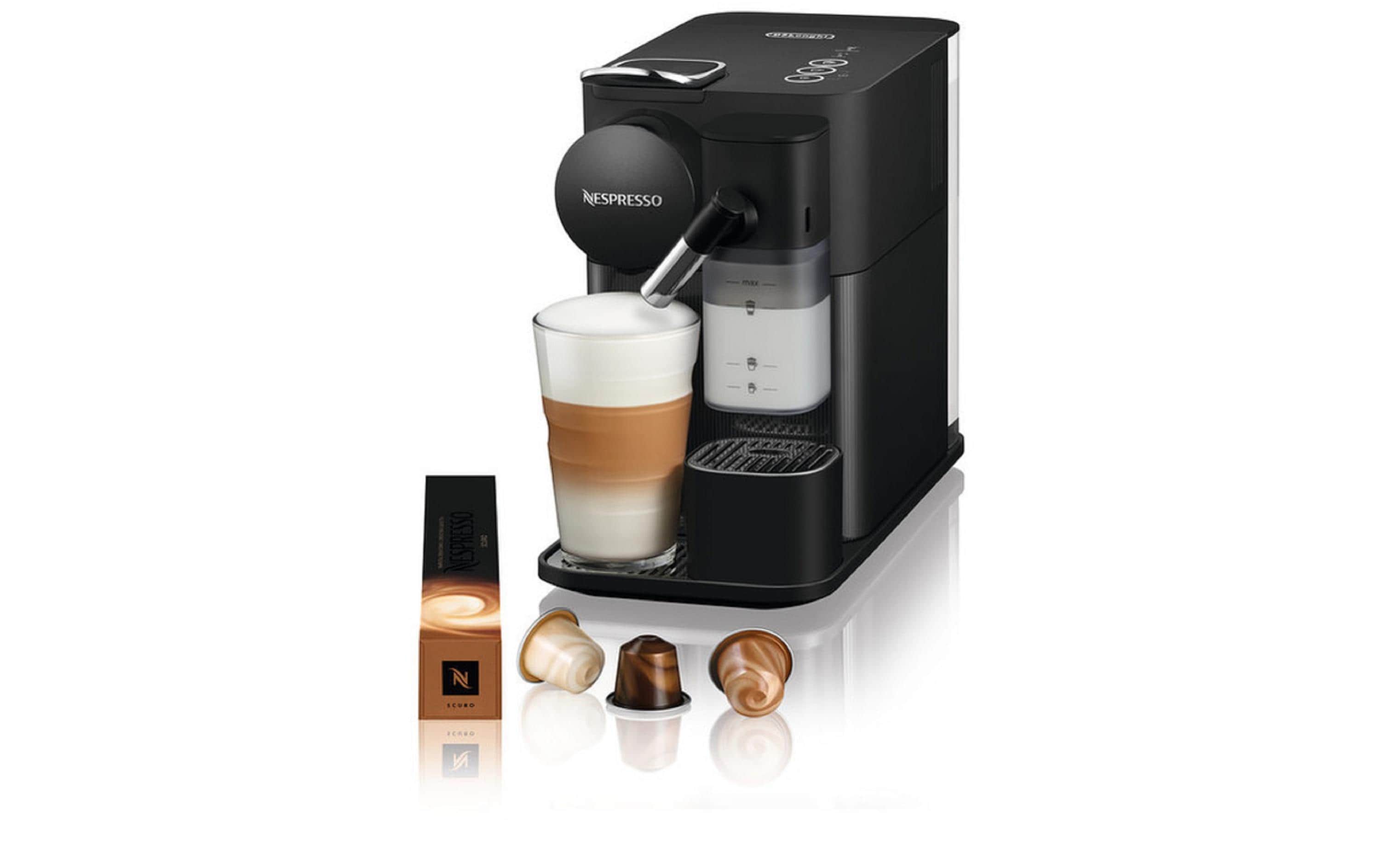 De’Longhi Lattissima One Kapselmaschine – für Nespresso-Kapseln, 19 bar, 1 l, Schwarz