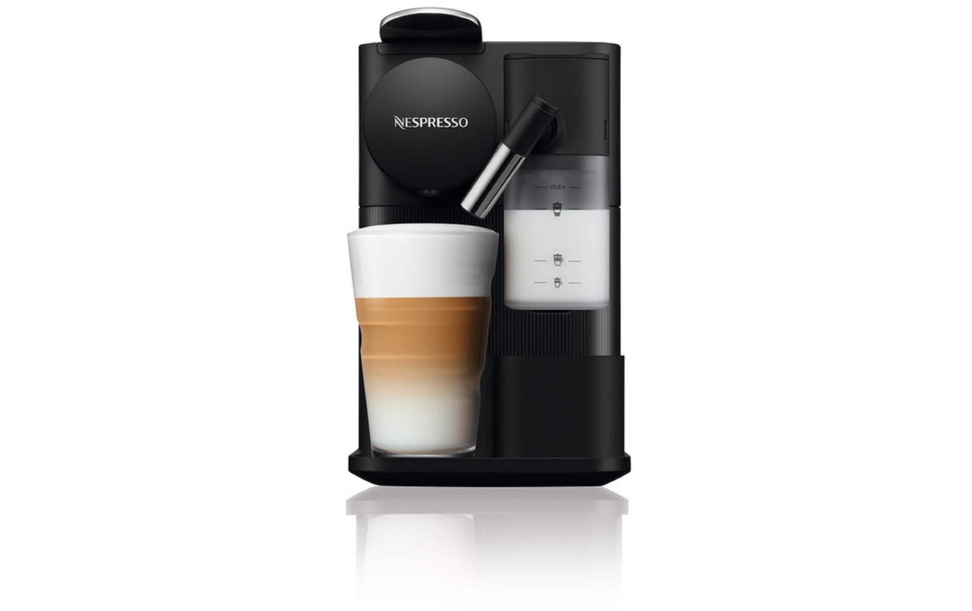 De’Longhi Lattissima One Kapselmaschine – für Nespresso-Kapseln, 19 bar, 1 l, Schwarz