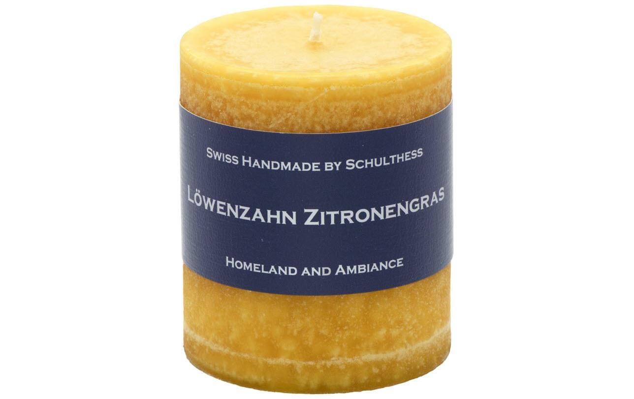Schulthess Kerzenhandwerk Duftkerze – Zitronengras – Ø 7 × 8 cm – ca. 40 h